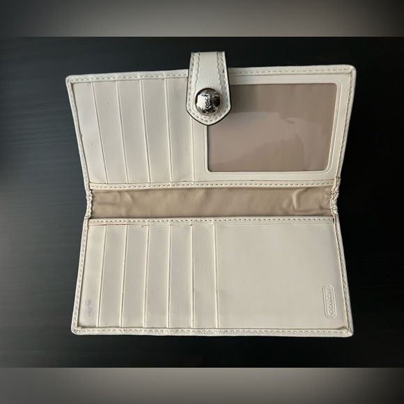 Coach Signature Multi Color Wallet - Picture 3 of 3